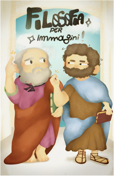 Copertina di Filosofia per immagini