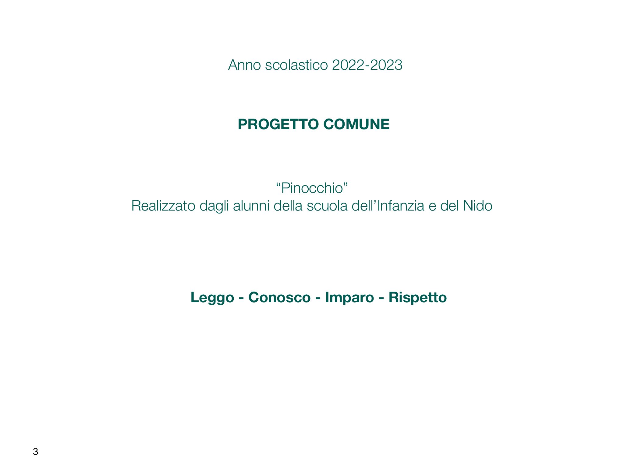 Pagina 3 di Pinocchio