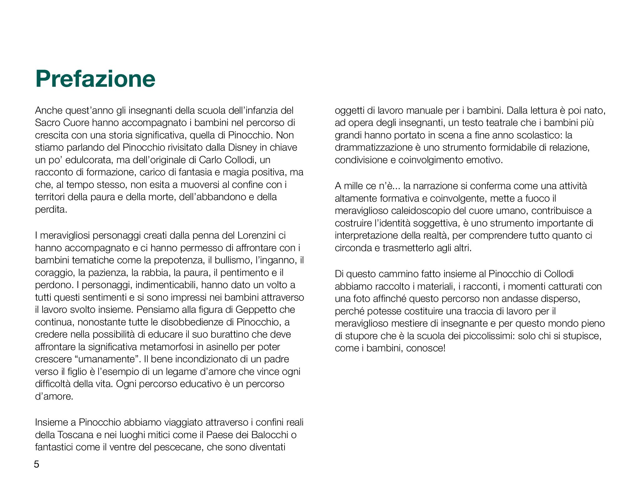 Pagina 5 di Pinocchio
